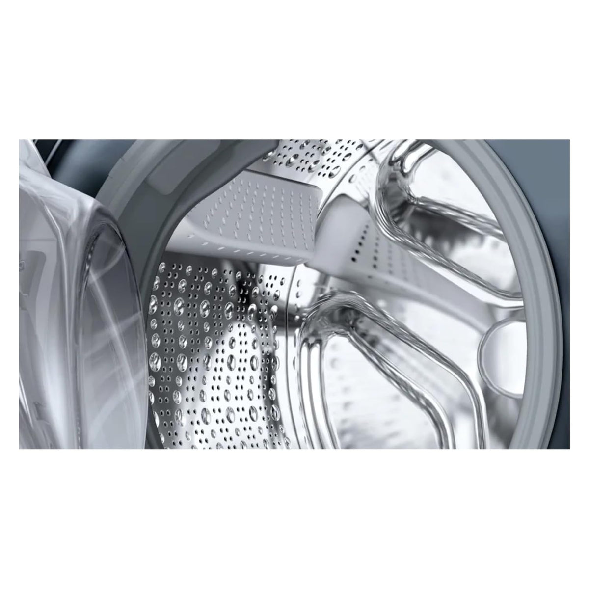 BOSCH:WASHING MACHINE:WGA1320TIN 8.0 KG BLACK GREY