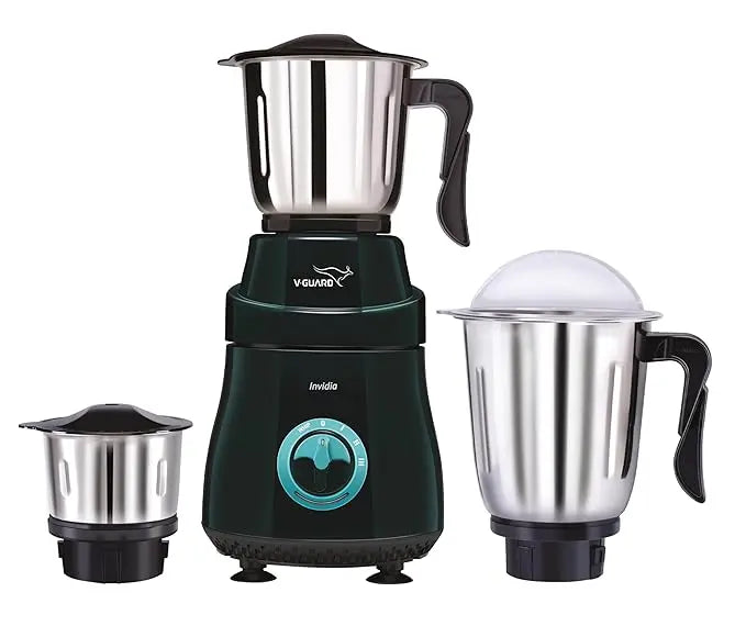 V GUARD:MIXER GRINDER:INVIDIA 750 3J GREEN TEAL