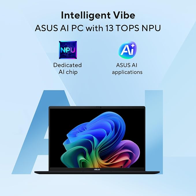 ASUS:LAPTOPS: VIVOBOOK 16 X1607CA-MB349WS ULTRA 5 225H | 16GB | 512GB SSD | 16" FHD+ | WIN 11 | MSO | QUIET BLUE