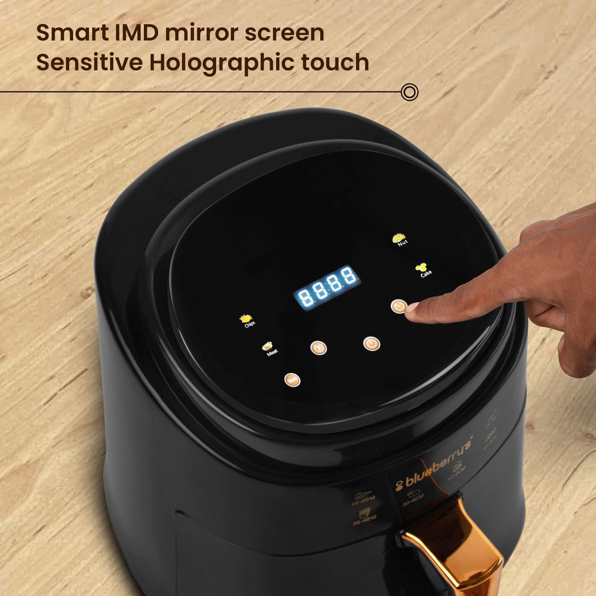 BLUEBERRY:AIR FRYER:AROMA 6