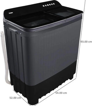 HAIER:WASHING MACHINE:HTW85-186BBK:NOIDA 8.5 KG BLACK