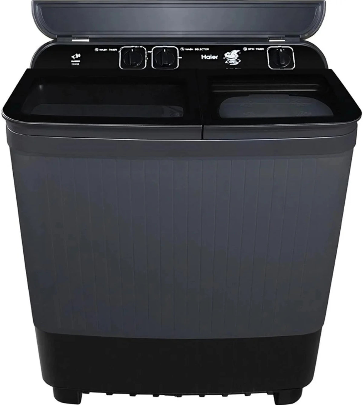 HAIER:WASHING MACHINE:HTW85-186BBK:NOIDA 8.5 KG BLACK