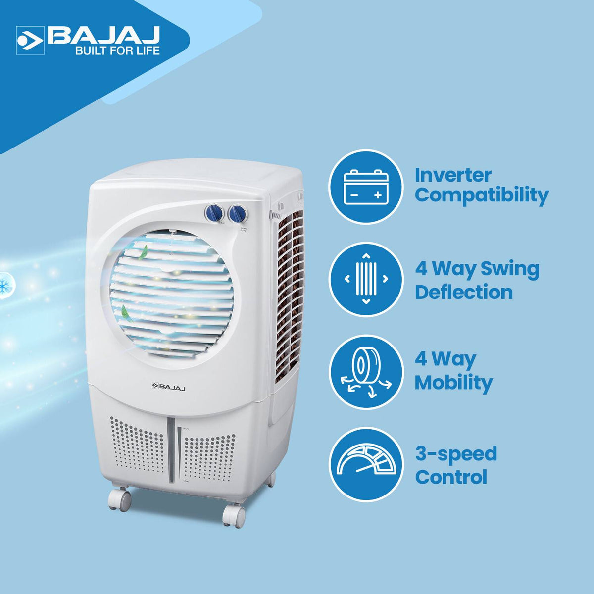 BAJAJ:AIR COOLER:PMH25 DLX
