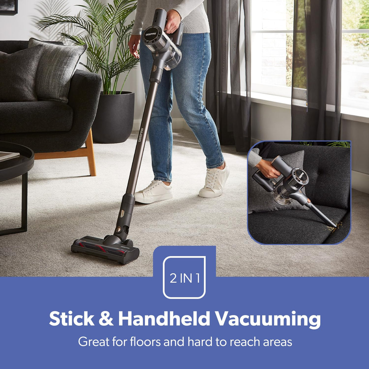 GEEPASS:VACUUM CLEANER:GVC19066ID