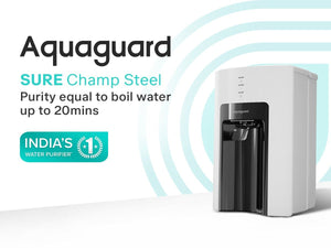 EUREKA FORBES:WATER PURIFIER:SURE CHAMP UV E-BOIL 1X