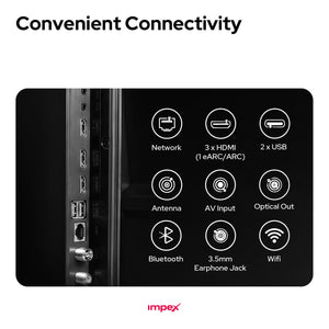 IMPEX:LED TV:EVOQ 43S4QLC3 108 CM (43 INCH) SMART