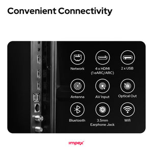 IMPEX:LED TV:EVOQ 65S4QLC3 165 CM (65 INCH)