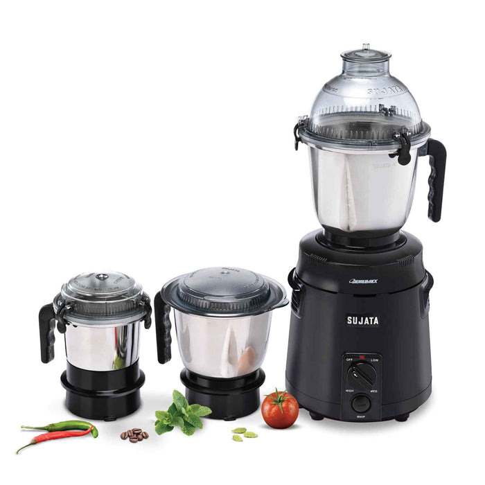 SUJATA:MIXER GRINDER:DYNAMIX BLACK