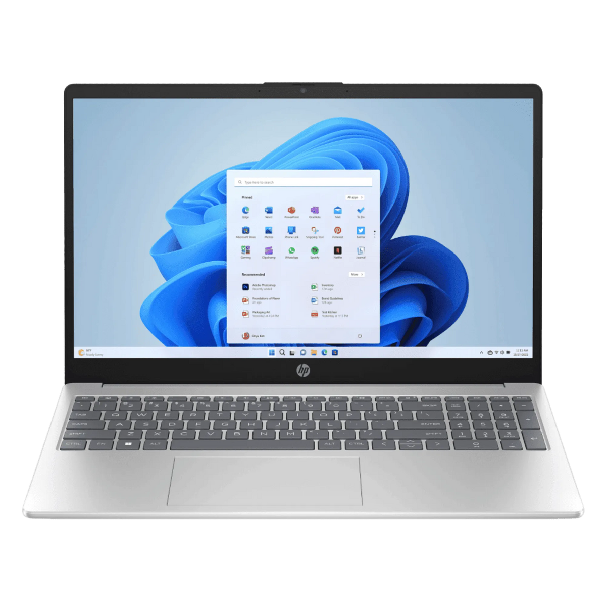 HP:LAPTOPS: 15-FC0805AU RYZEN 5 7520U | 8GB | 512GB SSD | 15.6'' FHD | WIN 11 | MSO | SILVER