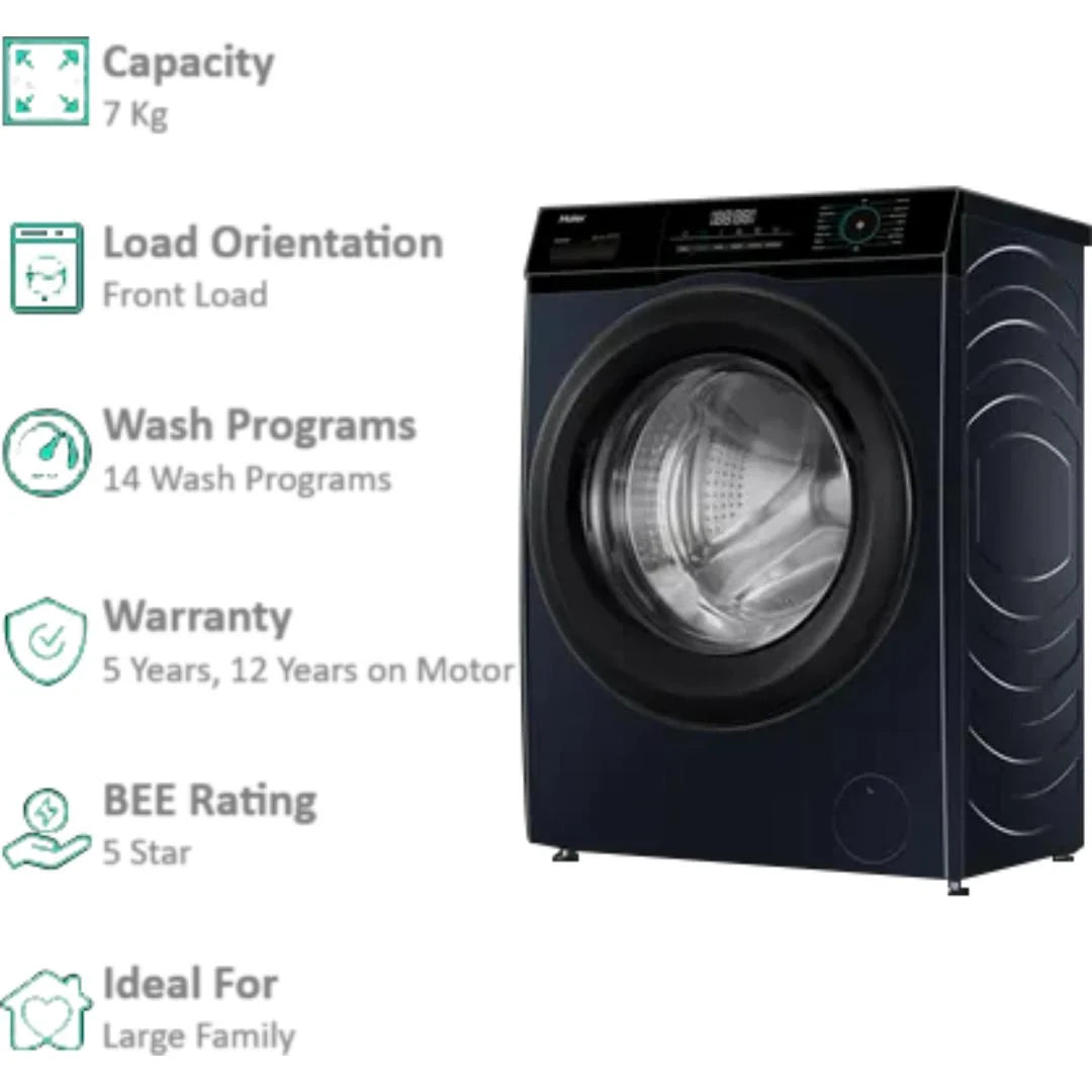 HAIER:WASHING MACHINE:HW70-IM12929BK:PUNE 7 KG