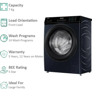 HAIER:WASHING MACHINE:HW70-IM12929BK:PUNE 7 KG