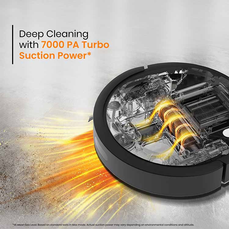 EUREKA FORBES:VACCUM CLEANER:ROBO SMART CLEAN WITH HOME MAPPING DYNO