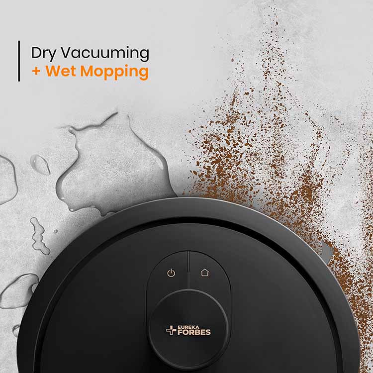 EUREKA FORBES:VACCUM CLEANER:ROBO SMART CLEAN WITH HOME MAPPING DYNO