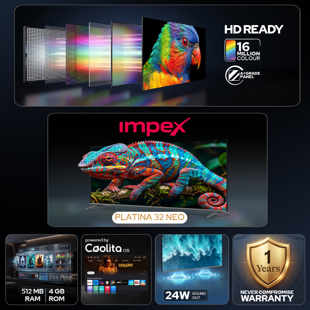IMPEX:LED TV:VIVA 32 80 CM (32 INCH) SMART