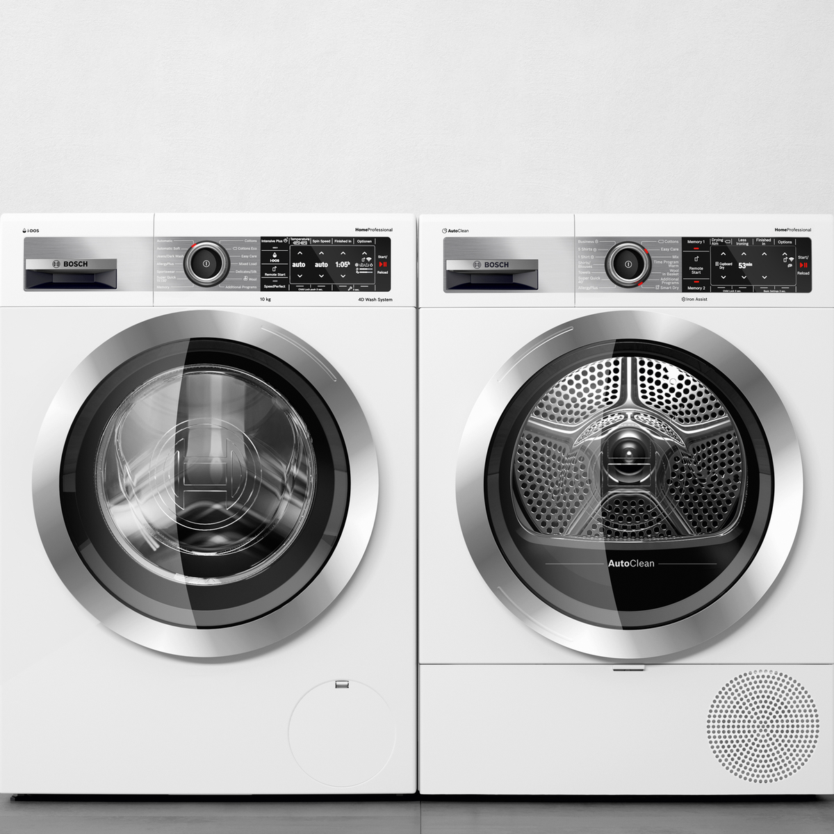 BOSCH:WASHING MACHINE:WGA1220SIN 7 KG SILVER