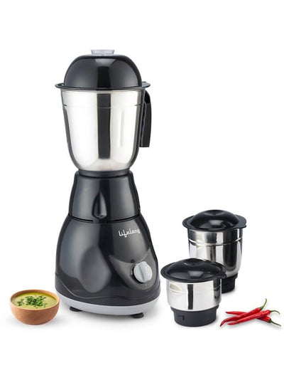 LifeLong:MIXER GRINDER:LIFELONG MIXER INFINIA 500W 3JAR BLACK