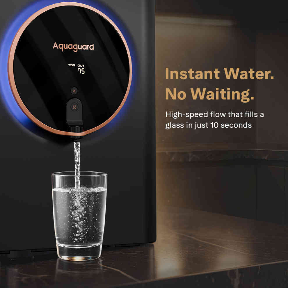 EUREKA FORBES:WATER PURIFIER:AQUAGUARD ASPIRE HALO UV HMR SS 2X WQI
