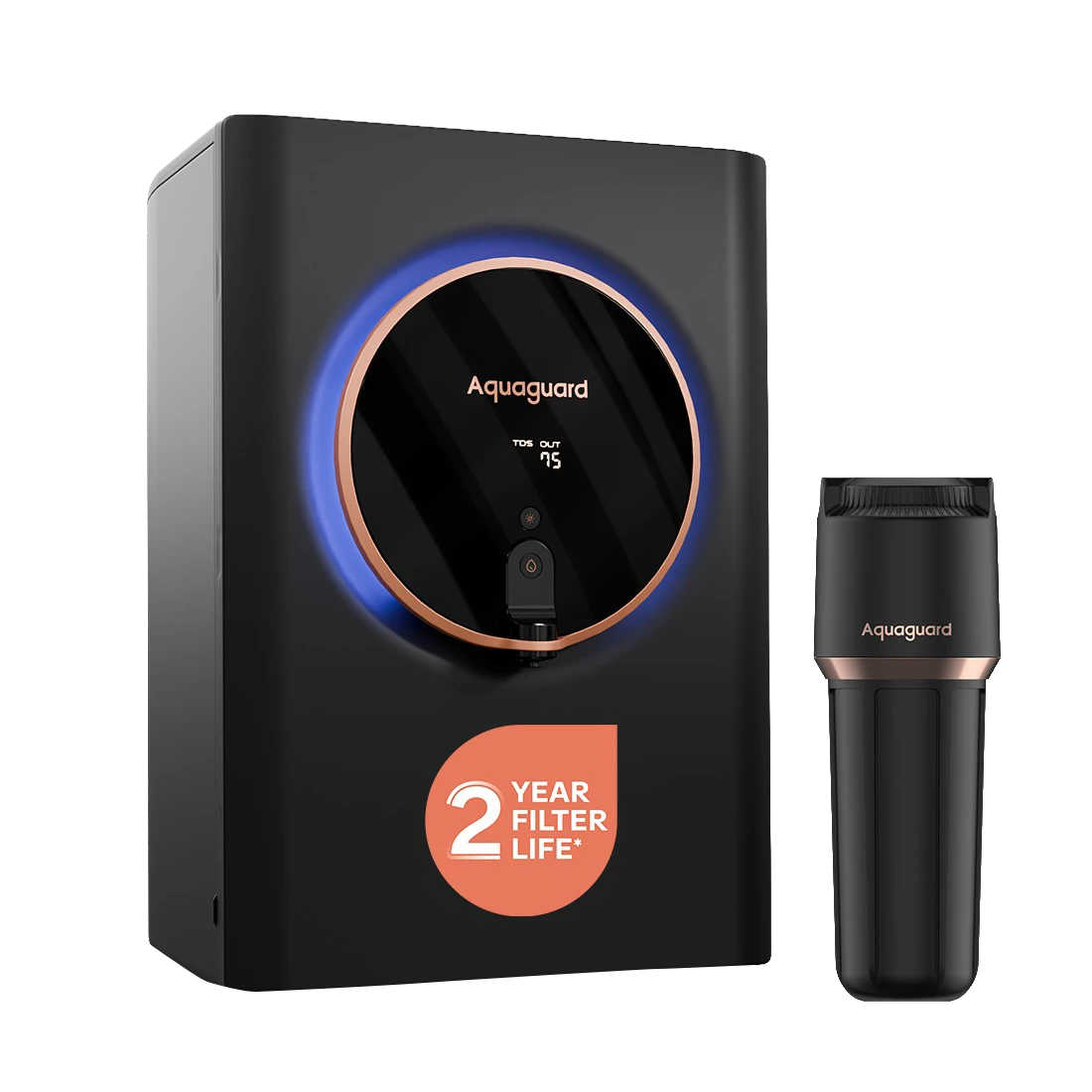 EUREKA FORBES:WATER PURIFIER:AQUAGUARD ASPIRE HALO UV HMR SS 2X WQI