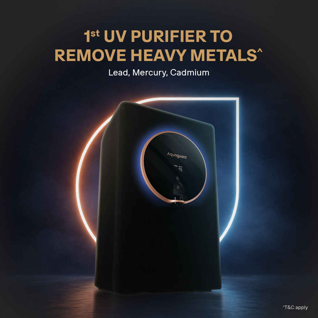 EUREKA FORBES:WATER PURIFIER:AQUAGUARD ASPIRE HALO UV HMR SS 2X WQI