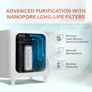 EUREKA FORBES:WATER PURIFIER:AQUAGUARD ENRICH HYDE RO UV CU ALK UTC 1X