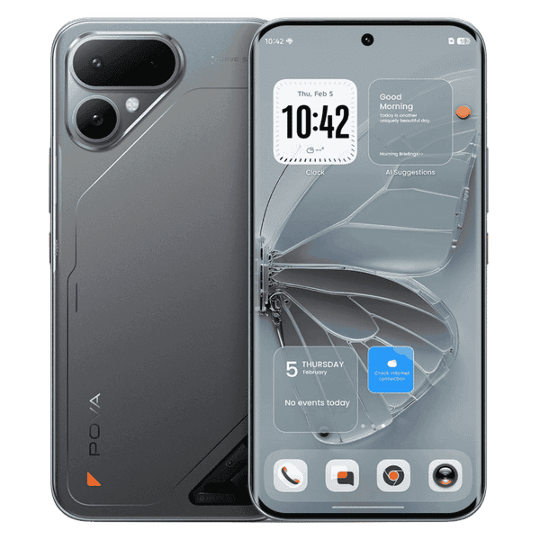TECNO:SMART PHONES:POVA CURVE 2 5G 8+128GB STORM TITANIUM