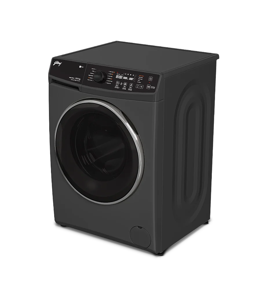 GODREJ:WASHING MACHINE:WFEON RGL 8014 5.0 IDCRM MTBK 8.0 KG BLACK