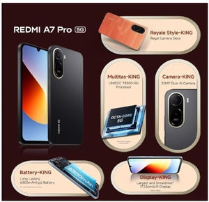 REDMI A7 Pro 5G (Black, 64 GB) (4 GB RAM) - Oxygen The Digital Expert