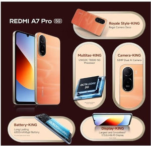 REDMI A7 Pro 5G (Sunset Orange, 64 GB) (4 GB RAM) - Oxygen The Digital Expert