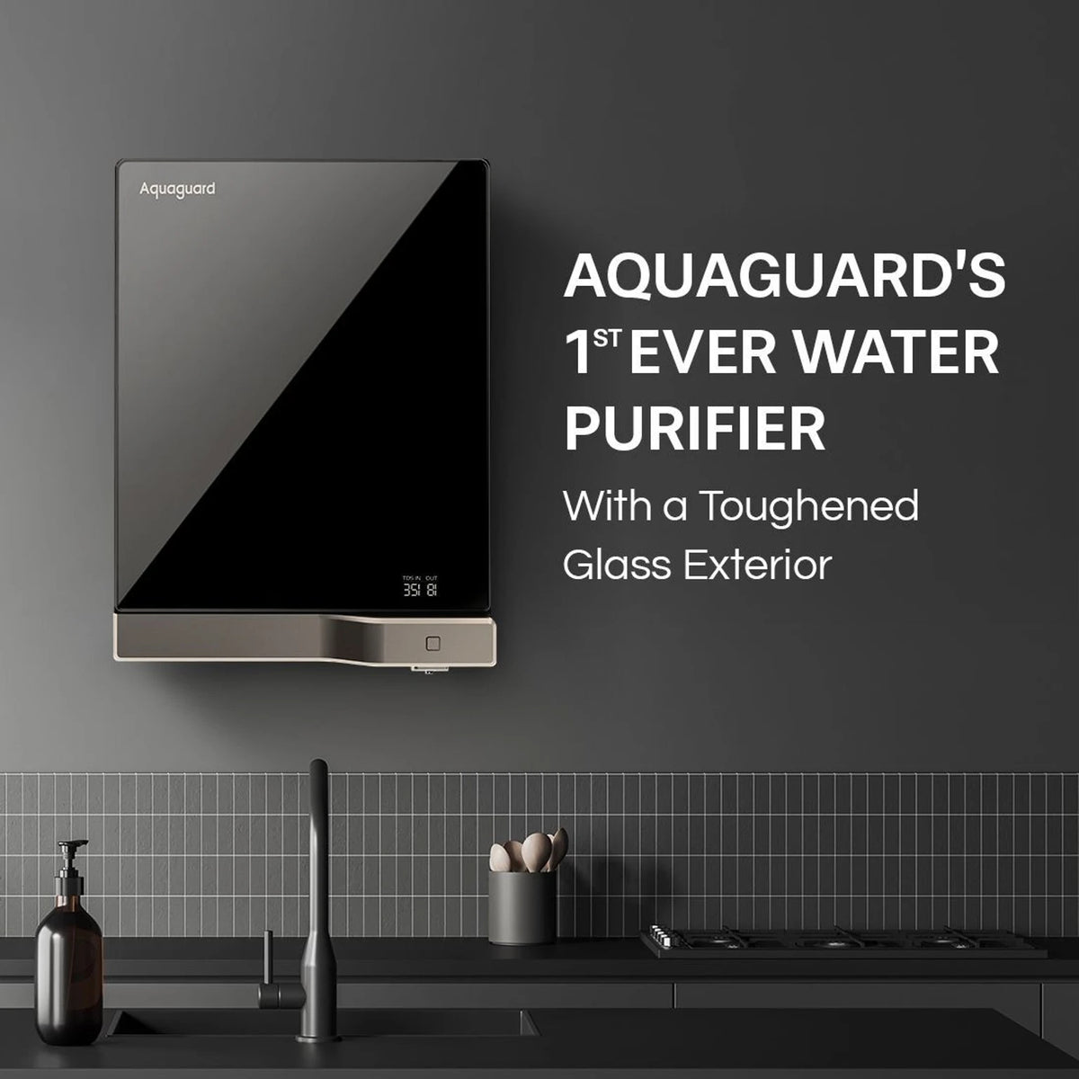 EUREKA FORBES:WATER PURIFIER:SLIM GLASS UV STORAGE