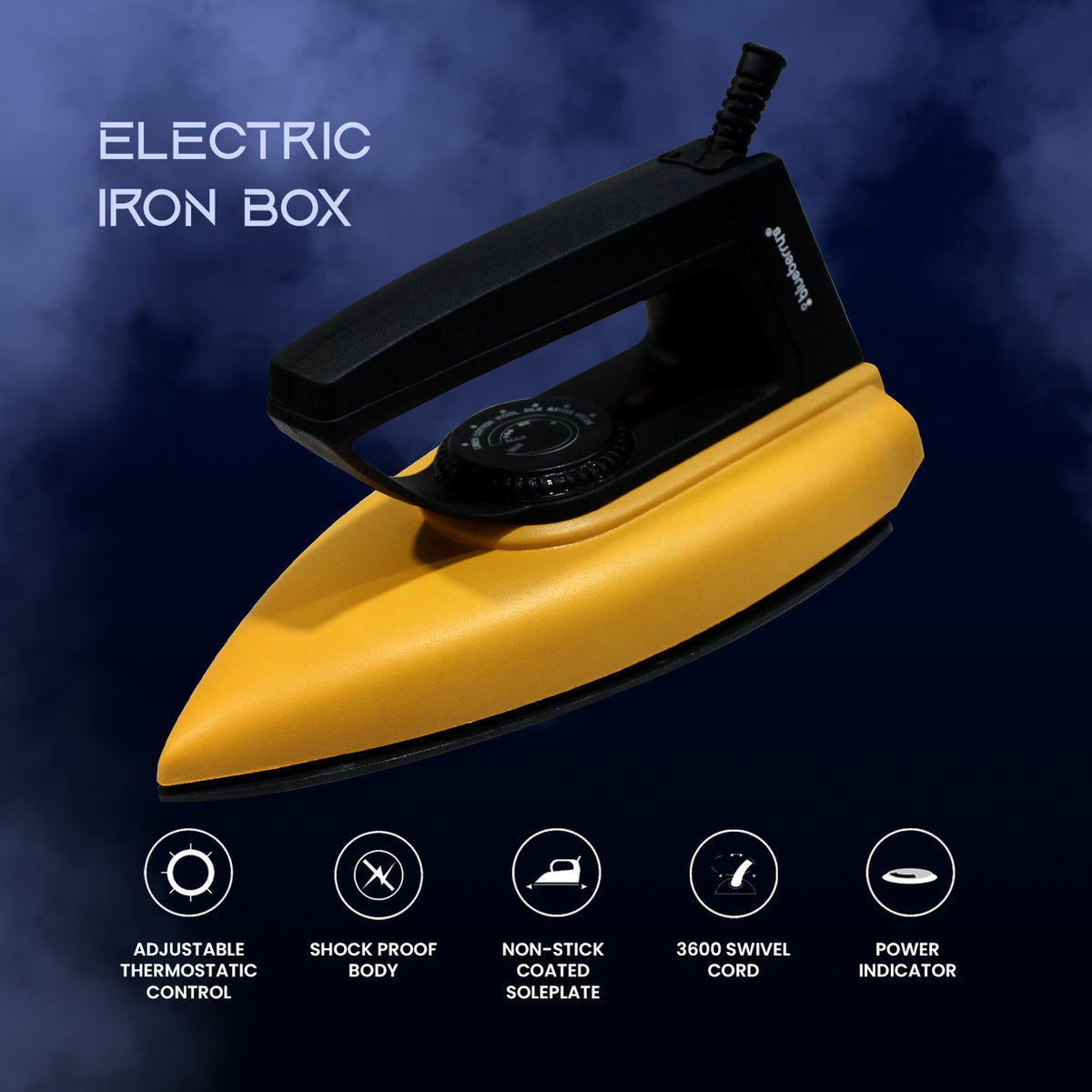 BLUEBERRY:IRON BOX:BDI750PLUS