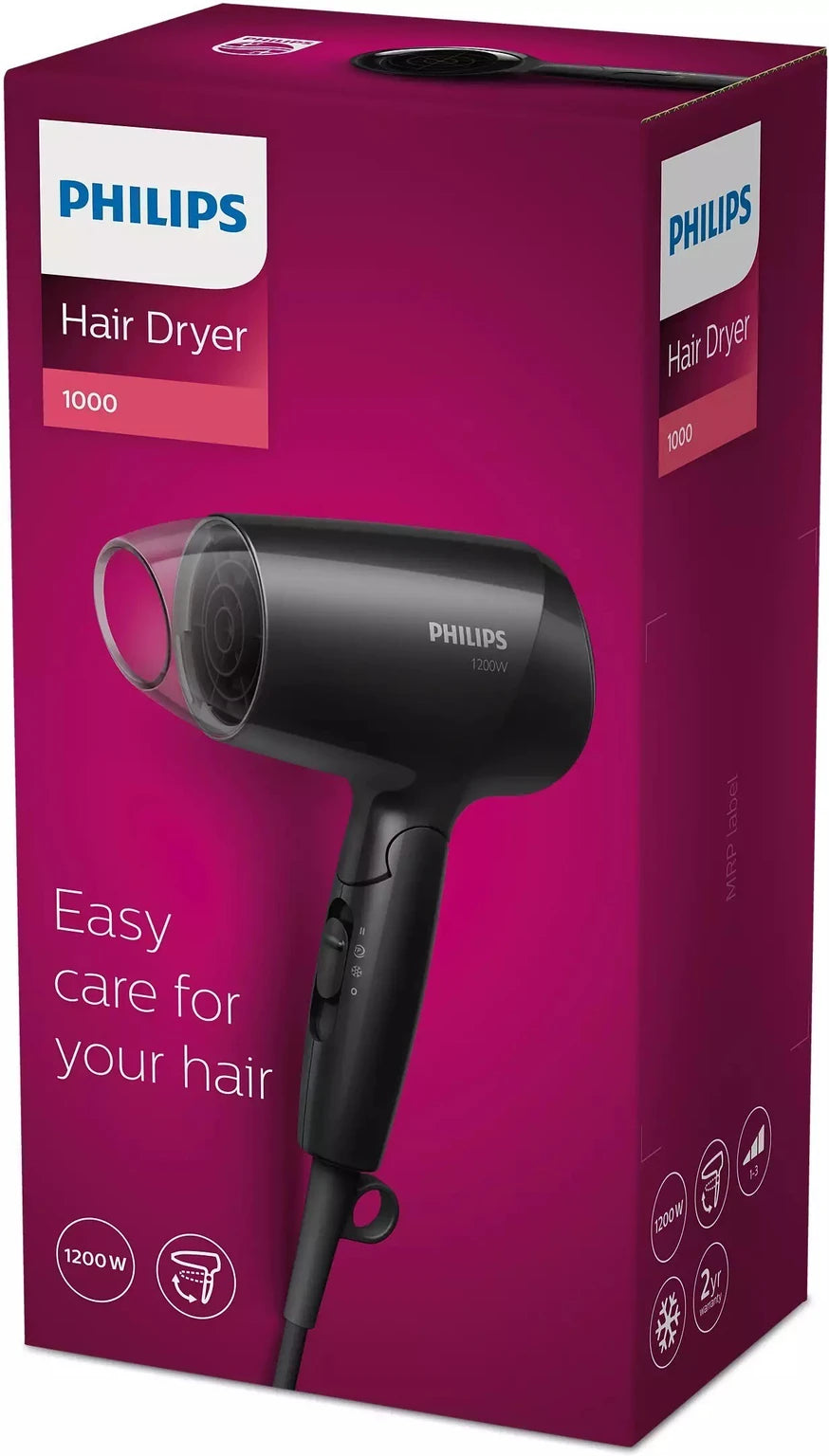 PHILIPS:HAIR DRYER:BHC010/10 LOWEND DRYER