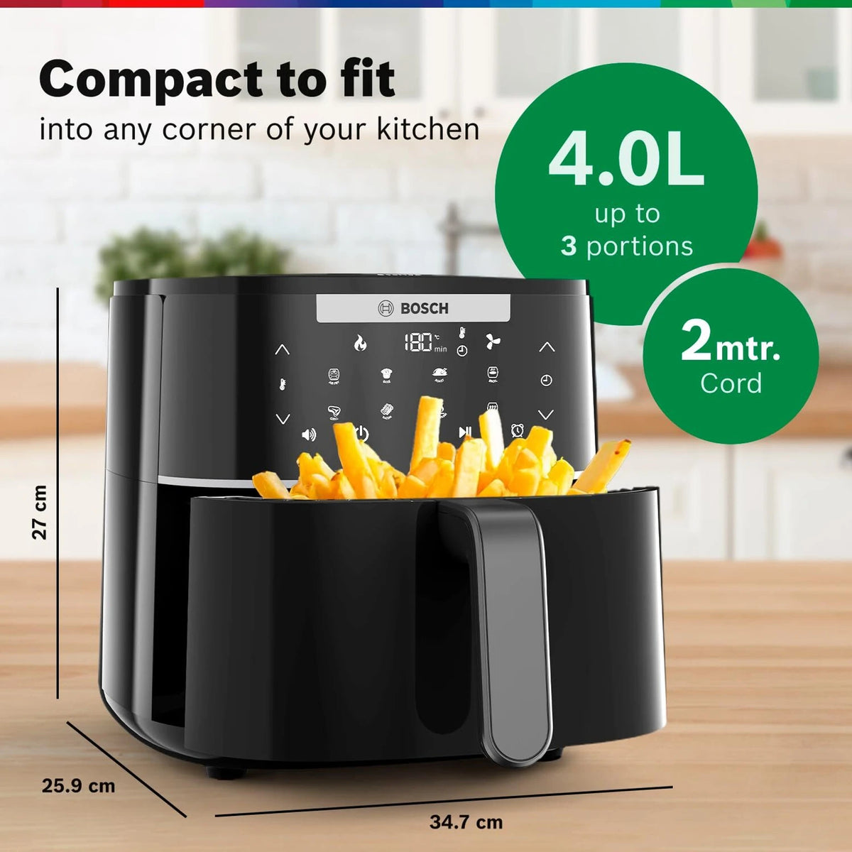 BOSCH:AIR FRYER:MAF240B5IN