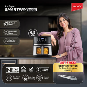 IMPEX:AIR FRYER:SMART FRY DS65 BLACK