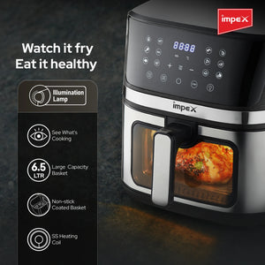 IMPEX:AIR FRYER:SMART FRY DS65 BLACK