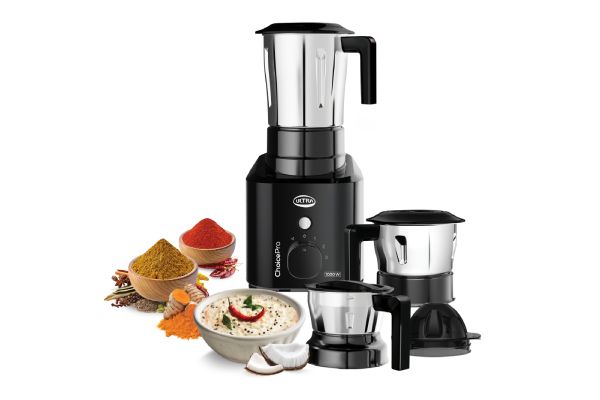 ELGI ULTRA:MIXER GRINDER:CHOICE PRO (BLACK) 1000W CELEBRATION SPECIAL PACK