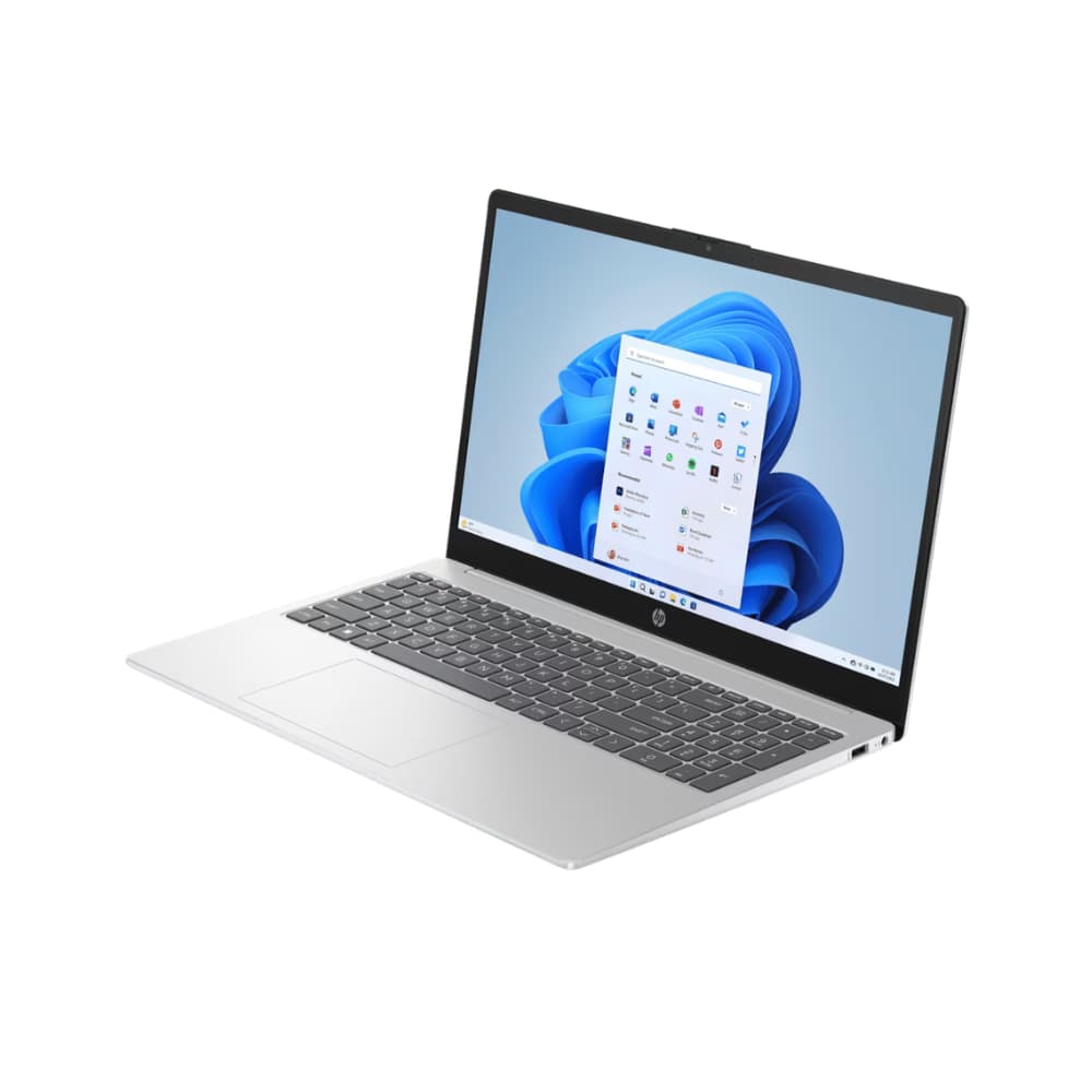 HP:LAPTOPS: 15-FD0883TU CORE 3 100U | 8GB | 512GB SSD | 15.6" FHD | WIN 11 | MSO | NATURAL SILVER