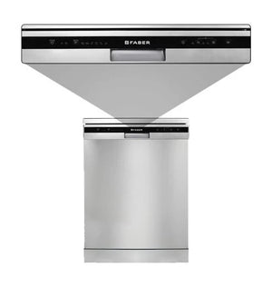 FABER:DISH WASHER:FFSD 6PR 12S NEO INOX 12 PLACE STAINLESS STEEL/INOX FINISH