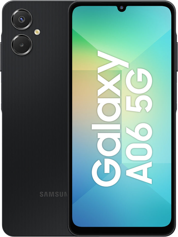 SAMSUNG:SMART PHONES:A06 5G 4/128GB BLACK