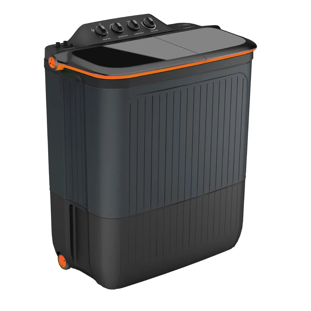 LLOYD:WASHING MACHINE:GLWS805EXAVG 8KG ORANGE & GREY