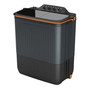 LLOYD:WASHING MACHINE:GLWS805EXAVG 8KG ORANGE & GREY