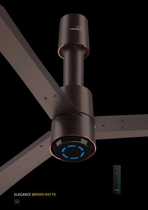 V GUARD:CEILING FAN:INSIGHT-G 1200 MM ELEGANCE BROWN MATTE BLDC