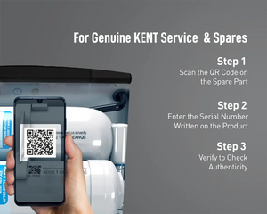 KENT:WATER PURIFIER:SAPHIRE BLACK