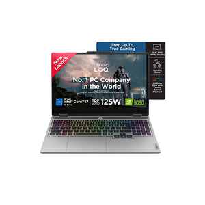 LENOVO:LAPTOPS: LOQ 83JE01KLIN I7-14700HX | 16GB | 512GB SSD | 15.6" FHD IPS 144HZ | RTX 5050 8GB GFX | WIN 11 | MSO | LUNA GREY