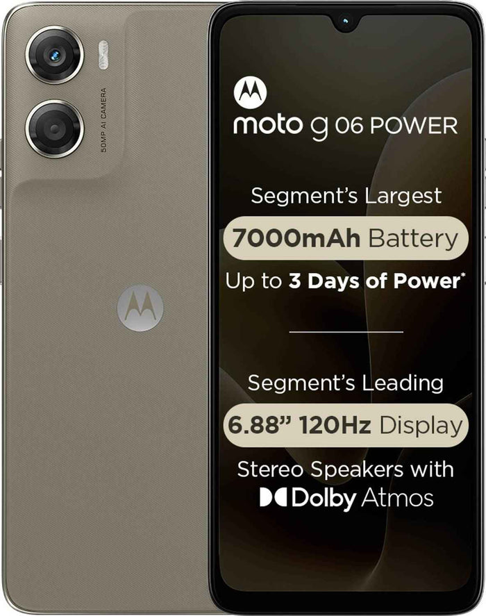 Motorola Moto G06 (Pantone Laurel Oa?, 64 GB) (4 GB RAM)