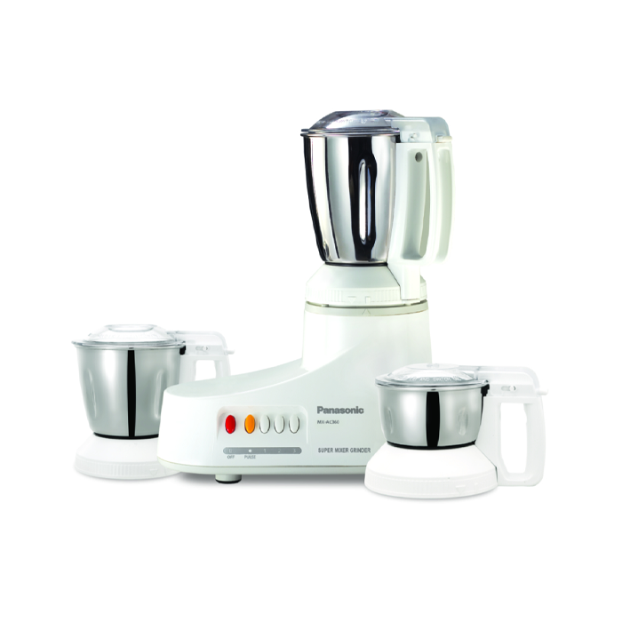 PANASONIC:MIXER GRINDER:MX-AC-360 PLW