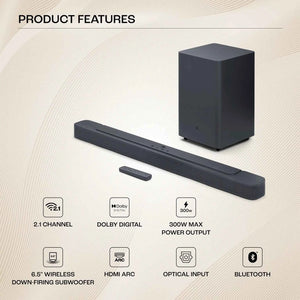 JBL:HOME THEATRES:2.1 BAR DEEP BASSMK2