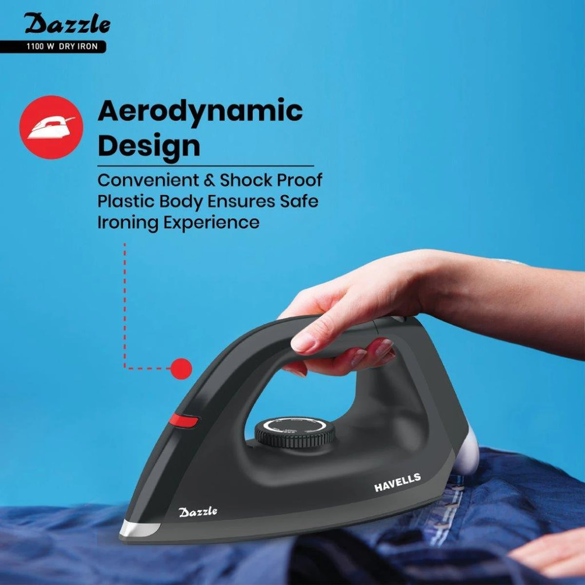HAVELLS:IRON BOX:DAZZLE