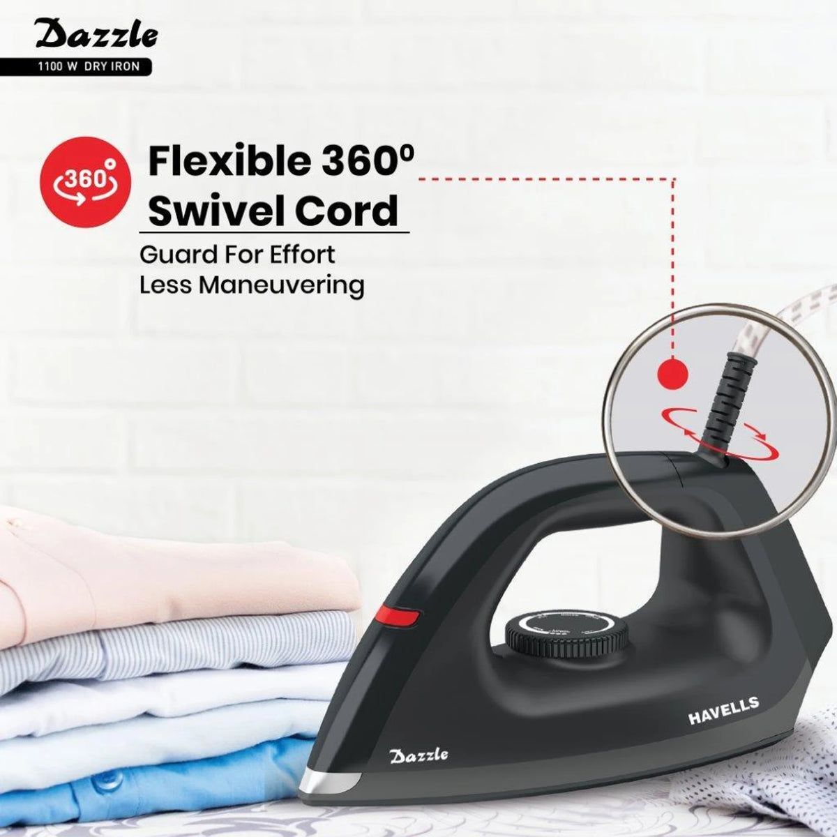 HAVELLS:IRON BOX:DAZZLE