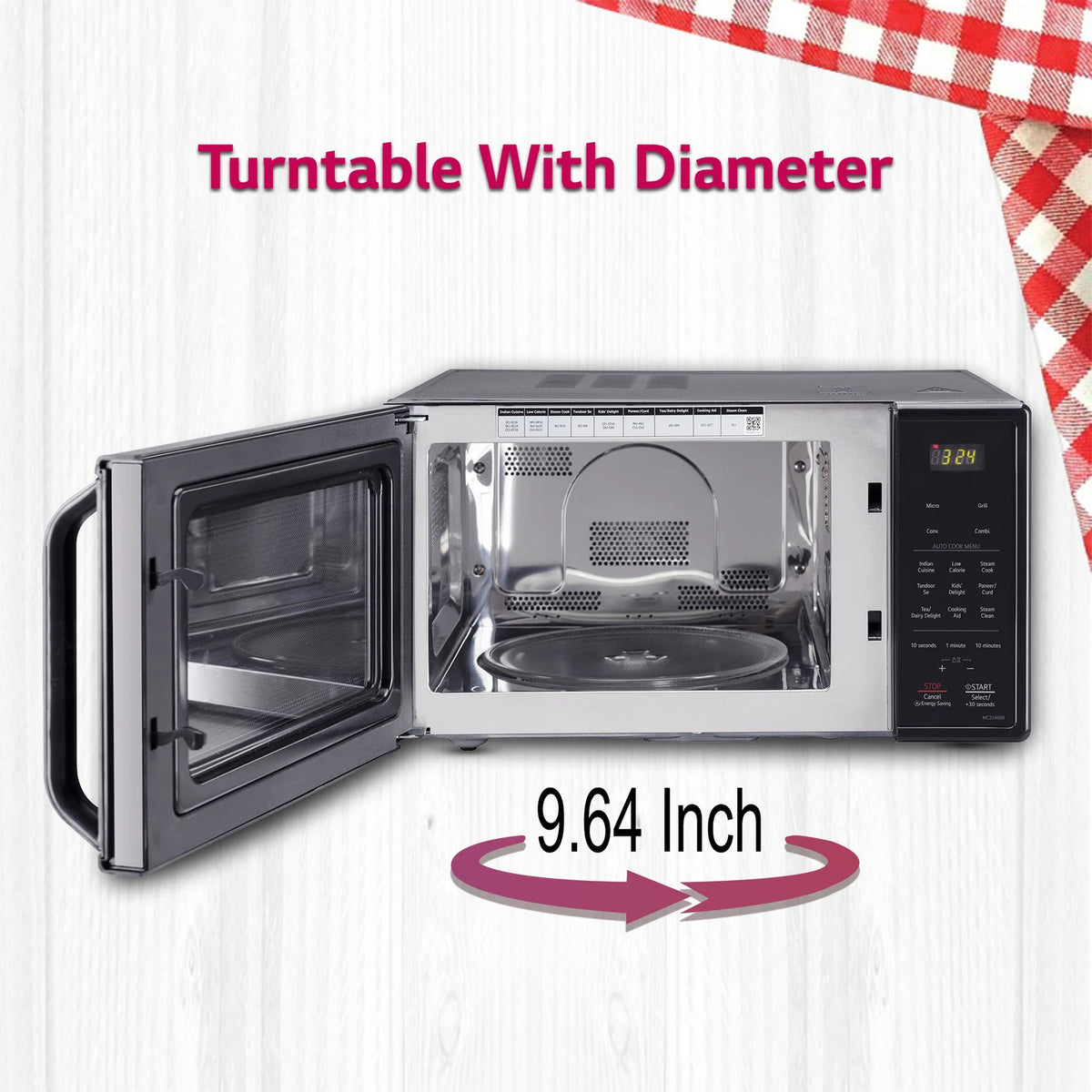 LG:MICROWAVE OVEN:MC2146BR.DBKQILN
