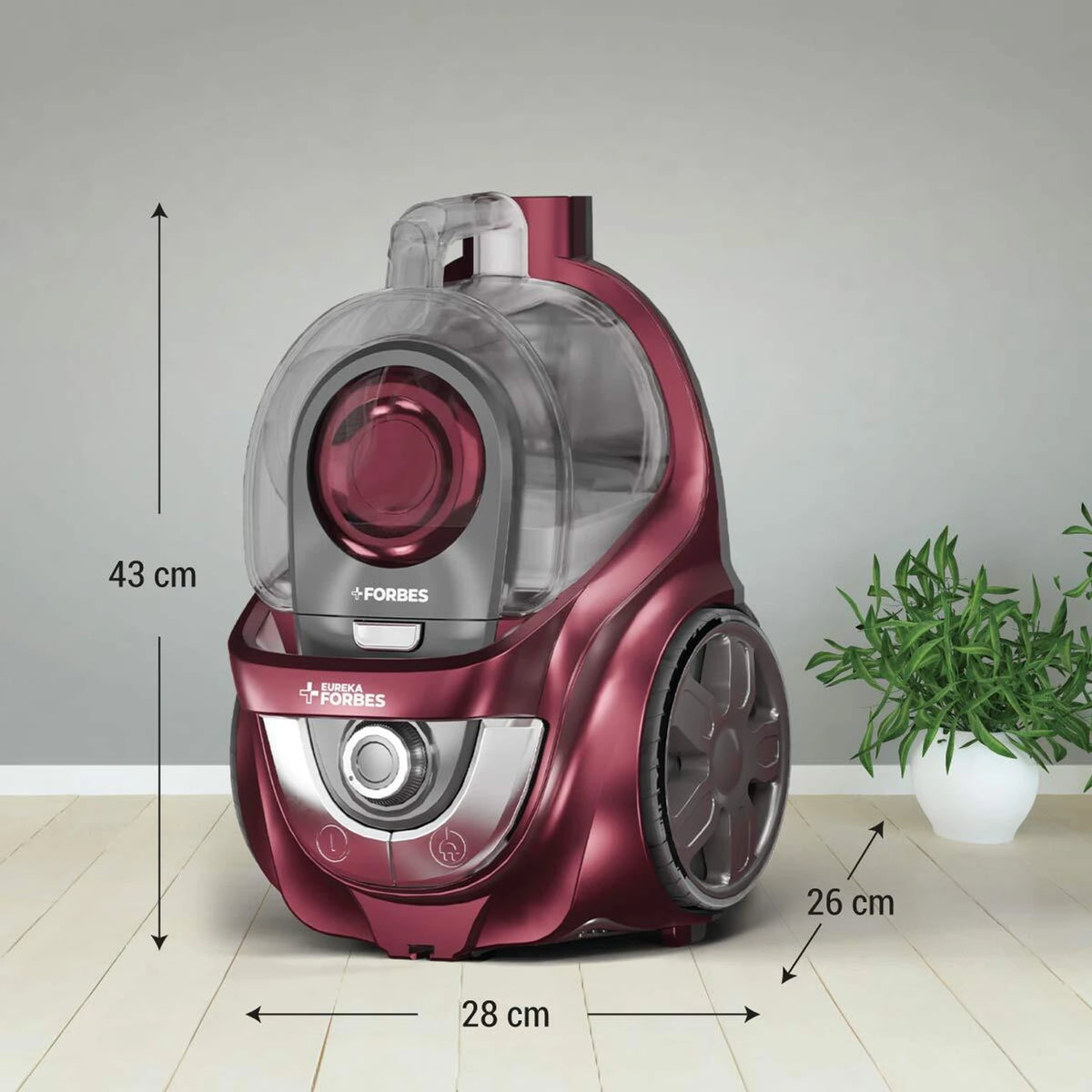 EUREKA FORBES:VACCUM CLEANER:FORBES TORNADO VAC